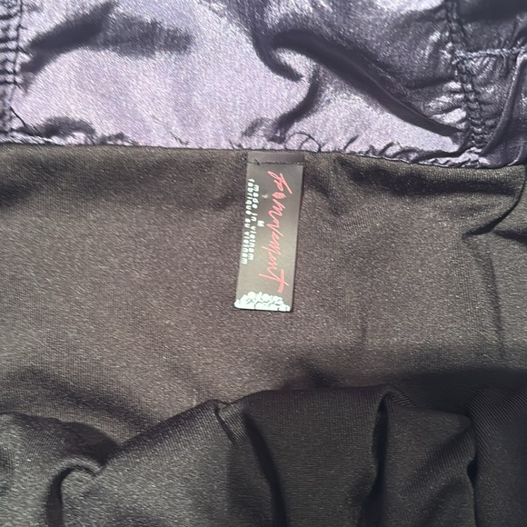 Free People Movement Purple High Waist Women's Shorts - Picture 3 of 5